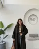 ترانشكوت اوفرسايز طويل - بني