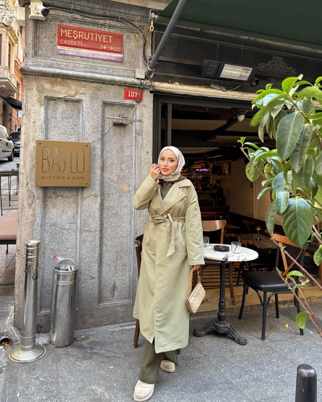 ترانش سادة مفتوح مع حزام - زيتي 5995 ترانش سادة مفتوح مع حزام - زيتي 5995