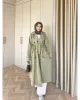 ترانشكوت مع قصة على الصدر - زيتي 5985